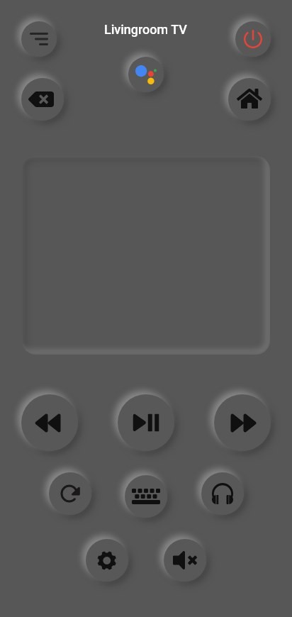 Redesign — touchpad mode