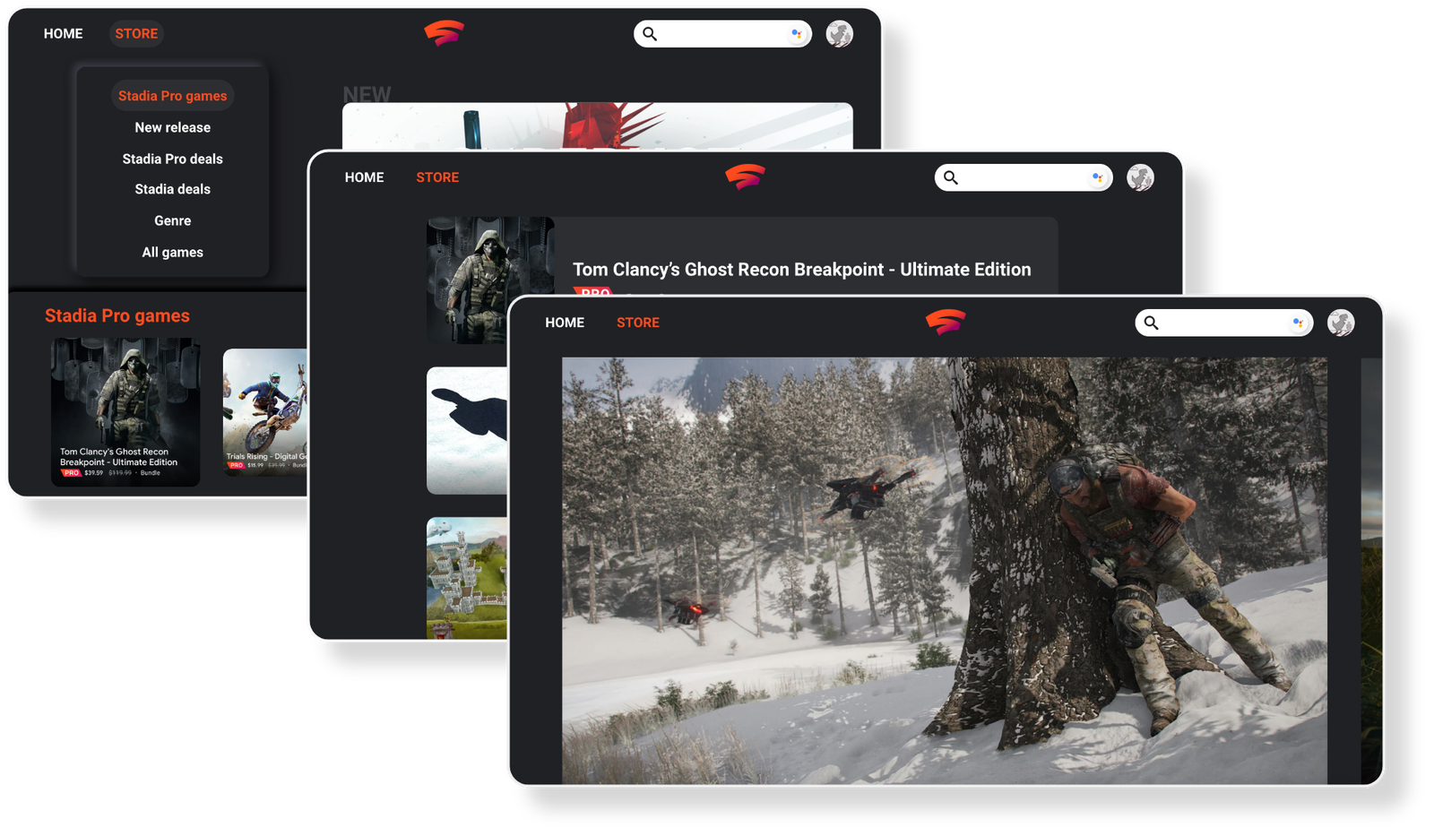 Unified game pages — every sub-page rebuilt to a consistent layout