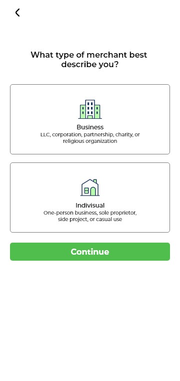 Onboarding screen — welcome